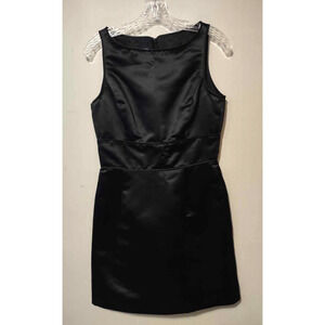 Geronimo | Black Shiny Sleeveless Dress Size 10